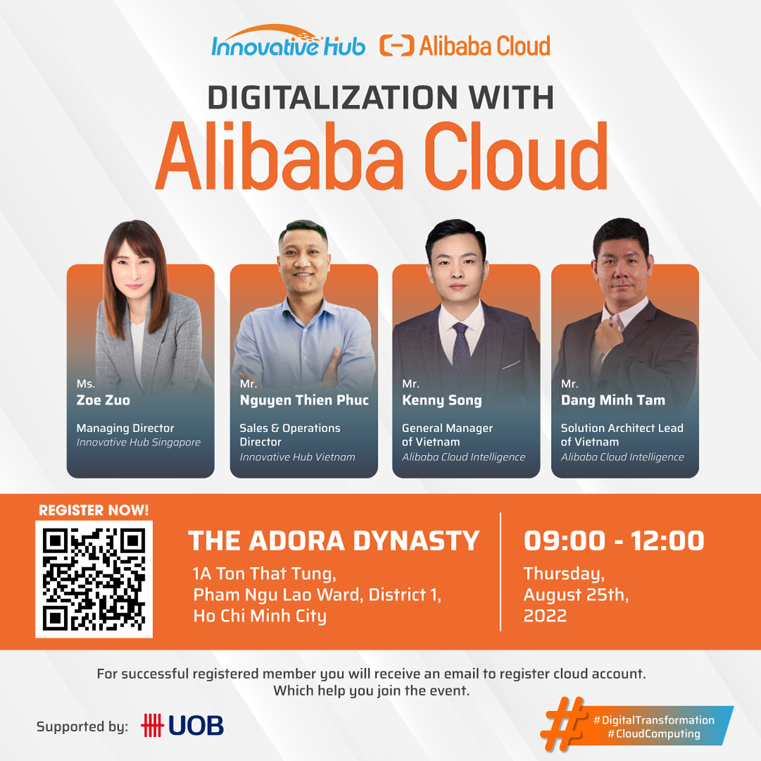 INVITATION LETTER TO ALIBABA CLOUD NEW PRODUCT LAUNCHING