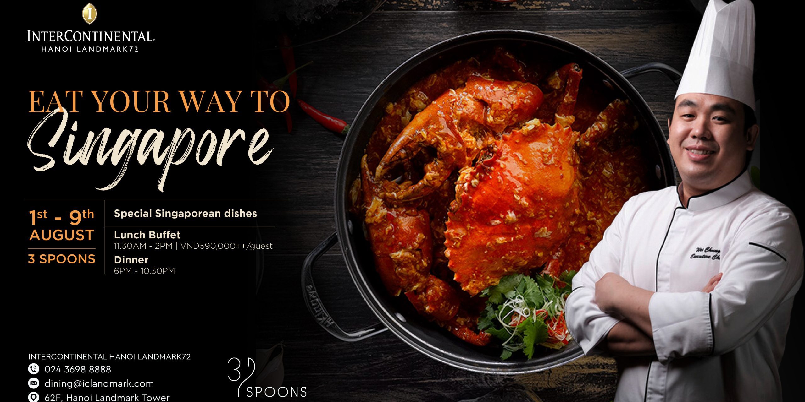 DISCOVER SINGAPORE GUEST CHEF BRING AUTHENTIC SINGAPOREAN CUISINE