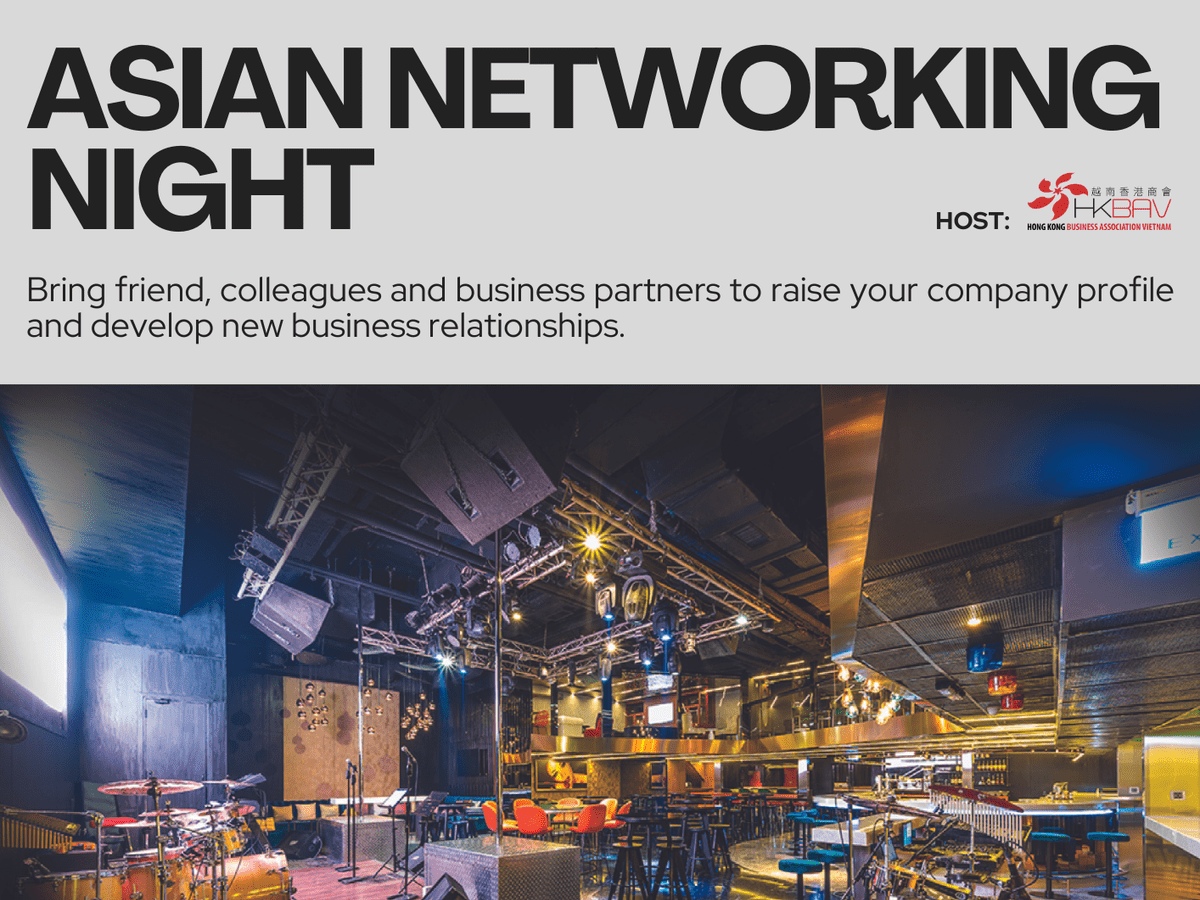 HKBAV - Asian Networking Night - SINGCHAM VIETNAM